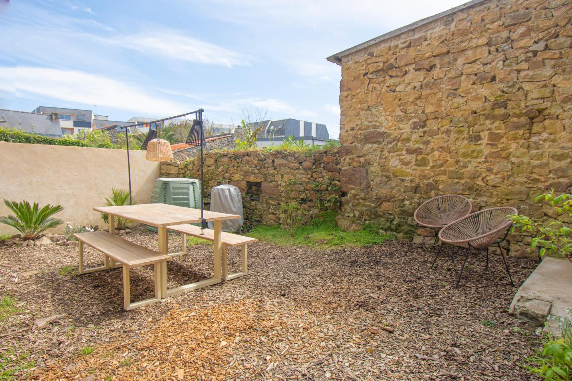 Coeur De Presqu'Ile I Maison Spacieuse Avec Cour Interieure โครซง ภายนอก รูปภาพ